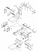 Idler Linkage Diagram and Parts List for 901018 000101 Ariens Tiller