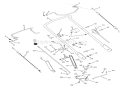 H&lebar & Controls Diagram and Parts List for 911078 000101 Ariens Lawn Mower