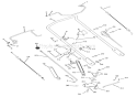 Handlebar & Controls Diagram and Parts List for 911314 002001 Ariens Lawn Mower