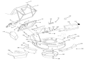 Mower Pan & Bag Diagram and Parts List for 911314 002001 Ariens Lawn Mower