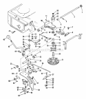 Speed Selector Diagram and Parts List for 927028 000101 Ariens Lawn Tractor