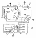 Electrical W/ Battery Diagram and Parts List for 927028 000101 Ariens Lawn Tractor