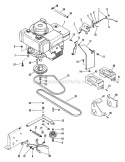 Part Location Diagram of 07216300 Ariens V-belt- 4l-raw Edge