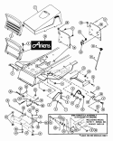Part Location Diagram of 06529900 Ariens Nut, #8-32