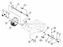 Rear Axle Diagram and Parts List for 927020 000101 Ariens Lawn Tractor
