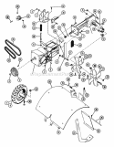 Tine & Drive Assembly Diagram and Parts List for 901015 000101 Ariens Tiller