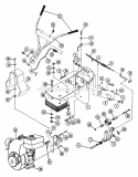 Weight & Frame Assembly Diagram and Parts List for 901015 000101 Ariens Tiller
