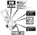 Decals I Diagram and Parts List for 938302 000101 Ariens Snow Blower