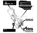 Decals Ii Diagram and Parts List for 938302 000101 Ariens Snow Blower