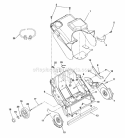 Chassis, Cowl, Wheels And Supports Diagram and Parts List for 938400 000101 Ariens Snow Blower