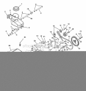 Decals Diagram and Parts List for 938018 009001 Ariens Snow Blower