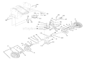 Part Location Diagram of 01265600 Ariens Finger- Belt