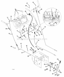 Cables And Controls Diagram and Parts List for 926028 000101 Ariens Snow Blower