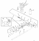 Engine And Belt Drive Diagram and Parts List for 926028 000101 Ariens Snow Blower