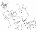 Gear Case Cast Iron Diagram and Parts List for 926028 000101 Ariens Snow Blower