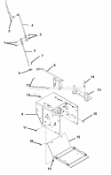 Reduction Drive Diagram and Parts List for 926028 000101 Ariens Snow Blower
