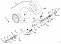 Speed Selector And Frame Diagram and Parts List for 926302 002501 Ariens Snow Blower