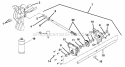 Engine And Belt Drive Diagram and Parts List for 926302 002501 Ariens Snow Blower