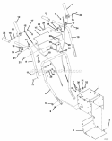 Part Location Diagram of 03917251 Ariens Mount, Chute Crank