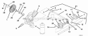 Engine And Belt Drive Diagram and Parts List for 939400 009785 Ariens Snow Blower