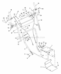 Gear Case And Impeller Diagram and Parts List for 939002 000101 Ariens Snow Blower