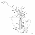 Decals Diagram and Parts List for 939003 000101 Ariens Snow Blower