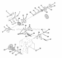 Friction Drive Diagram and Parts List for 932036 000101 Ariens Snow Blower