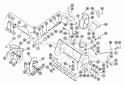 Part Location Diagram of 51000200 Ariens Gear Case Assembly