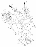 Handlebars And Controls Diagram and Parts List for 932303 000180 Ariens Snow Blower
