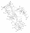 Part Location Diagram of 53213000 Ariens Control Panel with Decal