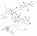Friction Drive Diagram and Parts List for 932041 000101 Ariens Snow Blower
