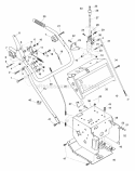 Friction Drive Diagram and Parts List for 932032 000101 Ariens Snow Blower