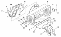 Auger And Chute Diagram and Parts List for 932101 000101 Ariens Snow Blower
