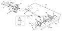 Friction Drive Diagram and Parts List for 932506 000101 Ariens Snow Blower