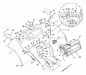 Gear Case And Impeller Diagram and Parts List for 932506 000101 Ariens Snow Blower