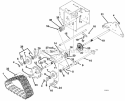 Speed Selector And Frame Diagram and Parts List for 926022 000101 Ariens Snow Blower