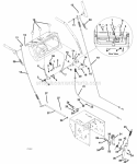 Cables And Controls Diagram and Parts List for 926022 000101 Ariens Snow Blower