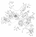 Auger And Chute Diagram and Parts List for 926314 000501 Ariens Snow Blower