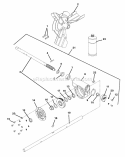 Engine And Belt Drive Diagram and Parts List for 926314 000501 Ariens Snow Blower