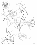 Gear Case Cast Iron Diagram and Parts List for 926314 000501 Ariens Snow Blower