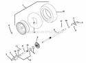 Speed Selector And Frame Diagram and Parts List for 926310 001001 Ariens Snow Blower