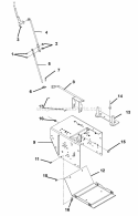 Reduction Drive Diagram and Parts List for 926310 001001 Ariens Snow Blower
