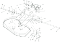 Transmission & Drive Diagram and Parts List for 911403 000101 Ariens Lawn Mower