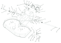 Transmission & Drive Diagram and Parts List for 911407 000101 Ariens Lawn Mower