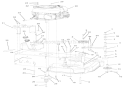 Engine, Clutch & Idler Diagram and Parts List for 911410 000101 Ariens Lawn Mower