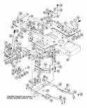 Linkage Assembly Diagram and Parts List for 935005 002915 Ariens Lawn Tractor