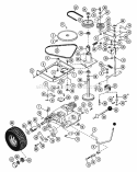 Part Location Diagram of 03534500 Ariens Belt Retainer