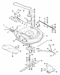 Rotary Mower 32" Diagram and Parts List for 935005 004500 Ariens Lawn Tractor