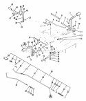 Clutch And Brake Diagram and Parts List for 935005 004500 Ariens Lawn Tractor