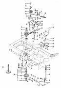 Power Take Off Diagram and Parts List for 935005 004500 Ariens Lawn Tractor